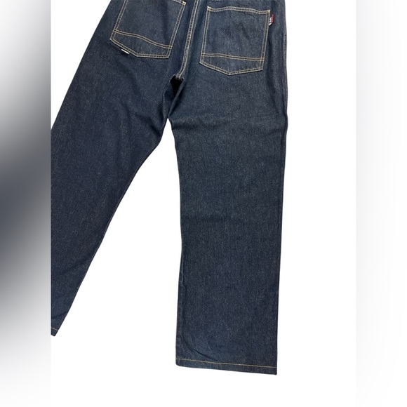 Vintage Y2K Phat Farm Baggy Wide Leg Jeans Dark Blue Like New - Picture 9 of 9